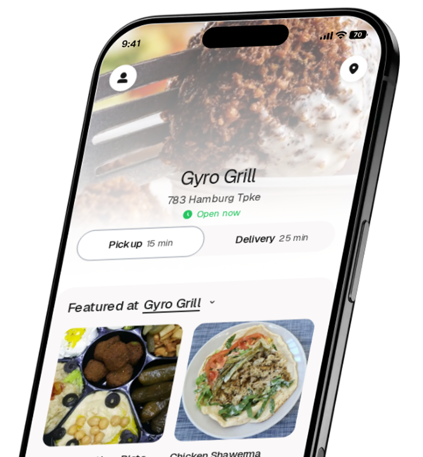 Gyro Grill app preview