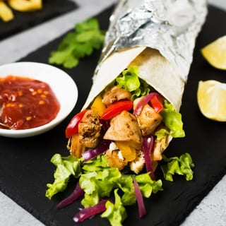 Chicken Shish Kabob Sandwich