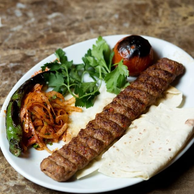 Kufta Kabob Sandwich.