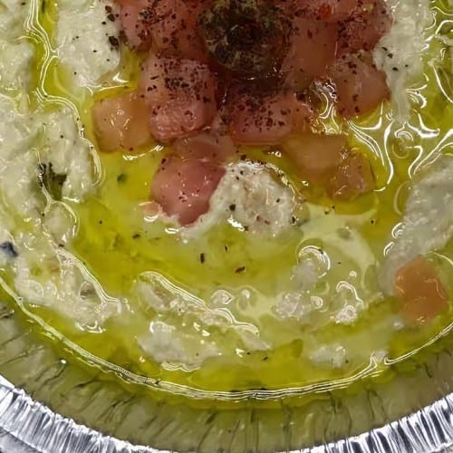 Baba Ghanouj Appetizer.