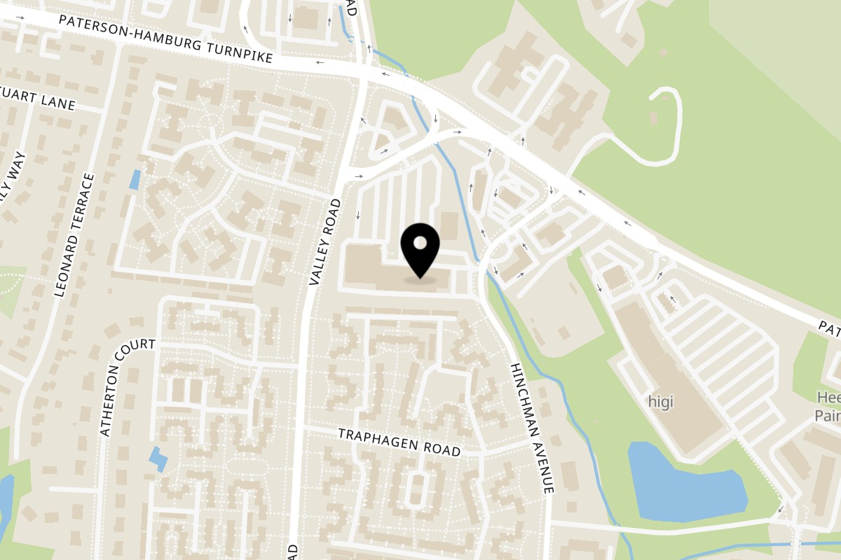 Map showing the location of Gyro Grill on 783 Hamburg Tpke in Wayne